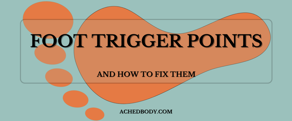 foot trigger points banner image