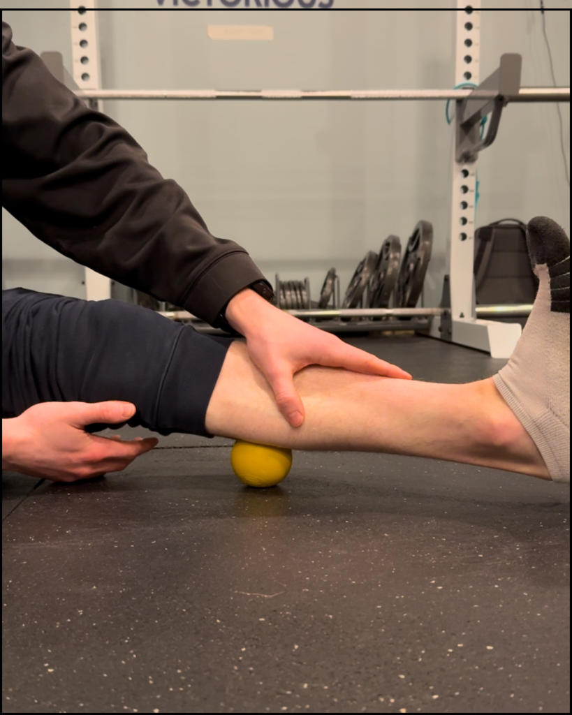 Calf trigger point
